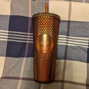 Starbucks Limited Edition 50th anniversary gold studded cup in Venti